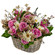 floral arrangement in a basket. Beijing